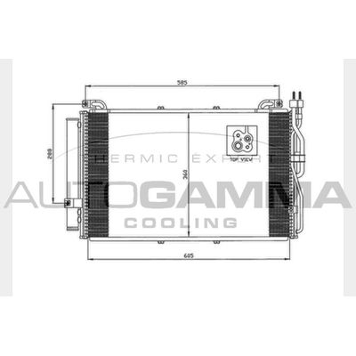 Klima Radyatörü  MAHER 18980