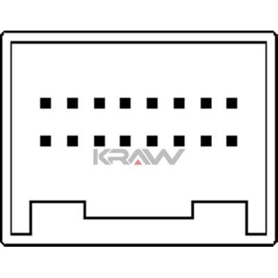 Cam Açma Düğmesi Ön Sol MCAR AN-1502