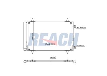 Klima Radyatörü  VEKA 43-1827  1400836980 1440143080 1499040080 6455EN 6455ES 6455HS 6455.EN 6455.ES SU001A1362