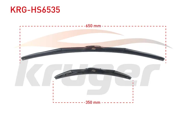 Silecek Süpürgesi Ön Hybrid Tip 650/350 mm - 26/14 inç Kia Rio (YB)(2016->)  KRUGER HS6535