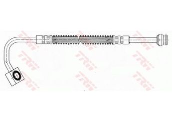 Fren Hortumu Ön Sağ TRW PHD451  K01143810B 0K01143810B K01143810C 0K01143810C 0K011-43810B 0K011-43810C