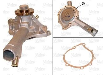 Devirdaim Su Pompası  VALEO 506306  A1112004001 1112000401 1112004001 1112010401 A1112000401