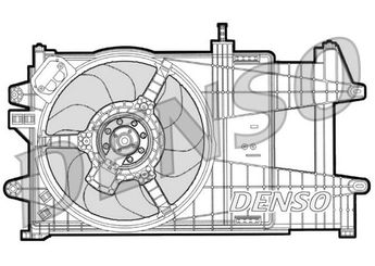 Radyatör Fan ve Motoru  MAHLE CFF 155 000P  51738360 51708405