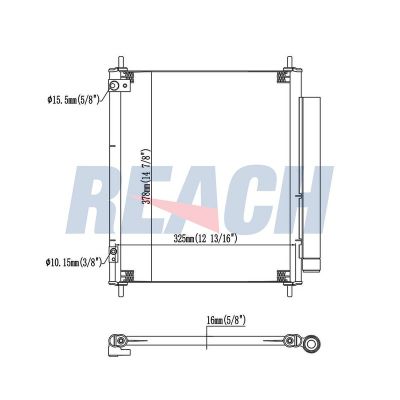 Klima Radyatörü  NRF 350326
