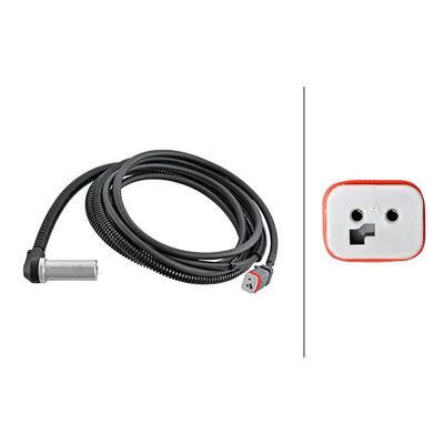 Abs Sensörü Ön Sağ HELLA 6PU 230 048-111