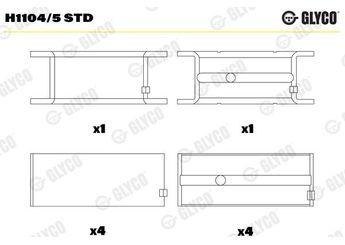 Ana Yatak (STD)  FIAT ORJINAL 99473771  99473771 99473772 99473773