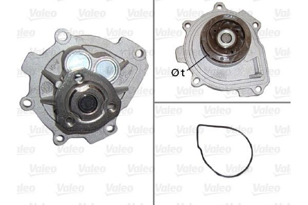 Devirdaim Su Pompası  Fiat Croma (194)(06.2005->)  VALEO 506837