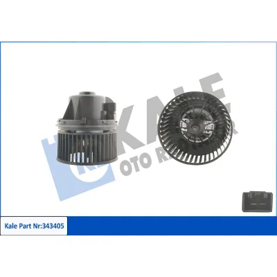 Kalorifer Motoru  Ford Mondeo 4/5 Kapı (CA2)(2007->)  KALE 343405