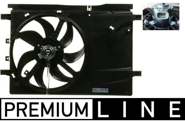 Radyatör Fan ve Motoru  MAHLE CFF 424 000P