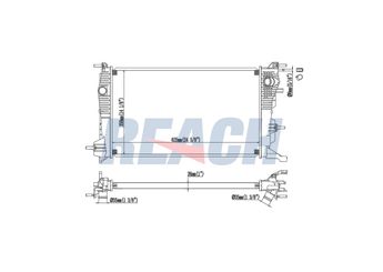 Su Radyatörü  VEKA 16-3152B  214100002R 214105150R 214105378R