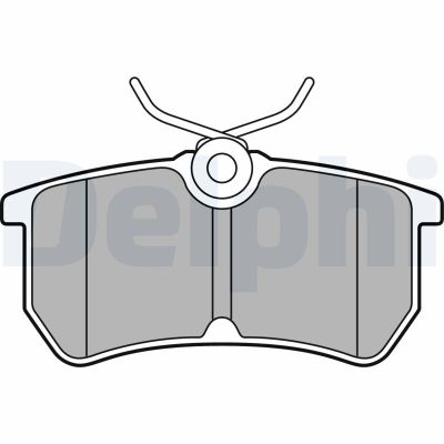 Fren Disk Balata Arka Ford Fiesta (CNN)(2012->)  DELPHI LP2480