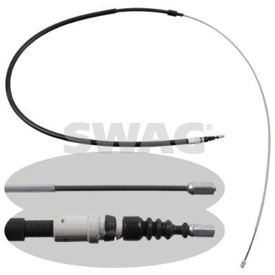 El Fren Teli Arka Sağ veya Sol Citroen C4 5 Kapı (06.2004->)  SWAG 62 94 9628