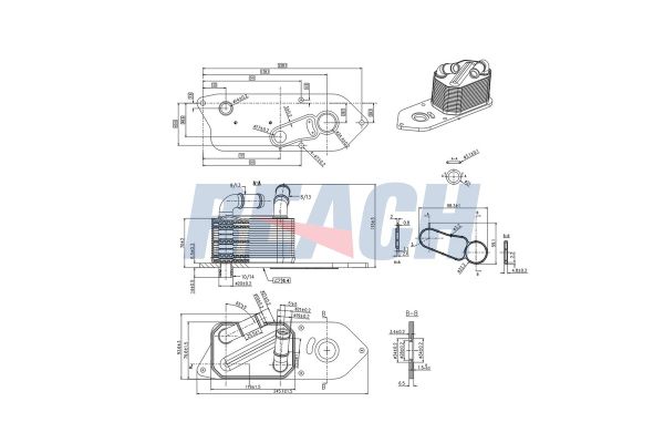 Motor Yağ Soğutucu  FASE 11-223-023
