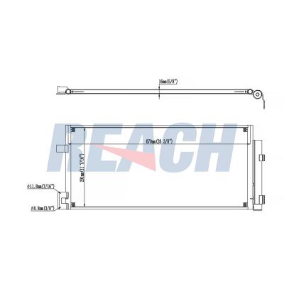 Klima Radyatörü  Chevrolet Aveo Sedan (2011->)  OPEL ORJINAL 95328644