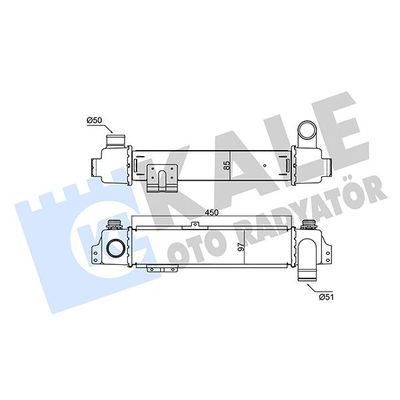 Turbo Radyatörü  Kia Sorento (BL)(2002->)  KALE 352475