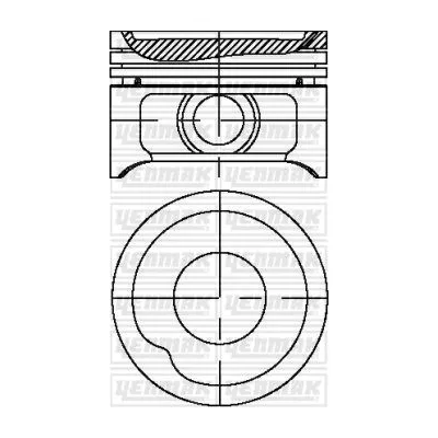 Piston (77.60MM-STD)  NÜRAL 87-71677-STD