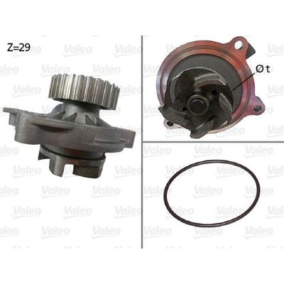 Devirdaim Su Pompası  Audi 100 Sedan (C4)(12.1990->)  VALEO 506336