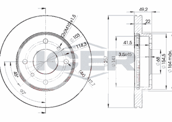 Fren Disk Ayna Ön Sağ ve Sol MAHER 03748  4020693J01 402064M405 4020671E00 4020671E01 4020671E02 4020671E05 4020671E06 4020693J00 402067-1E01 402067-1E05 402067-1E06 40206-71E00 40206-71E01 40206-71E02 40206-71E05 40206-71E06 40206-93J00 40206-93J01