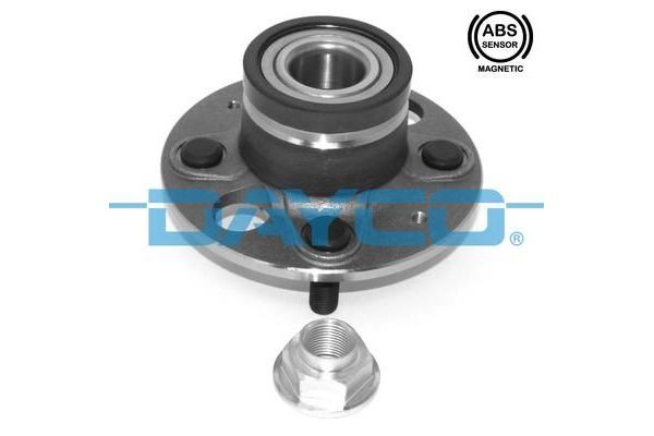 Teker Rulmanı Arka Sağ veya Sol Honda Jazz (GD1/5)(01.2002->)  DAYCO KWD1475