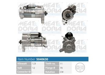Marş Dinamosu  HELLA 8EA 011 613-221  CPLA11001BD CPLA11001BE CPLA11001BF LR034027 LR080305