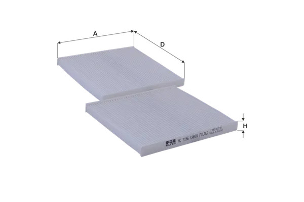 Polen Filtresi  Isuzu D-Max (2007->)  FIL FILTRE HC 7156