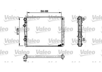 Su Radyatörü  VALEO 730956  25310C8400 6N0121253K
