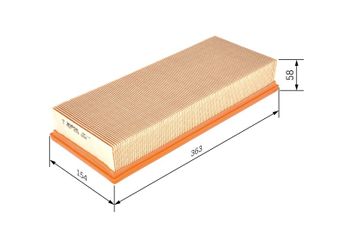 Hava Filtresi  BOSCH 1 457 433 052  A0030947204 30947204 003 094 72 04 A 003 094 72 04