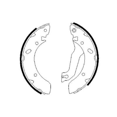 Fren Pabuçlu Balata Arka RECOVER 18098