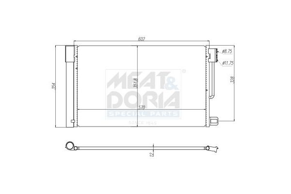 Klima Radyatörü  BEHR AC 367 000P