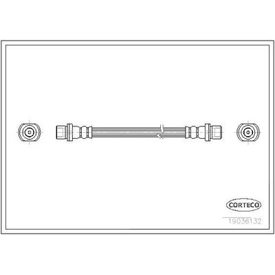 Fren Hortumu Arka Sağ veya Sol BREMBO T 16 032