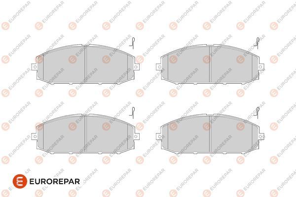 Fren Disk Balata Ön Nissan Patrol GR (Y61)(10.1997->)  EUROREPAR 1686268080