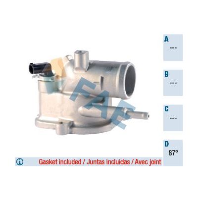 Termostat 87 °C  MAHLE TH 11 87