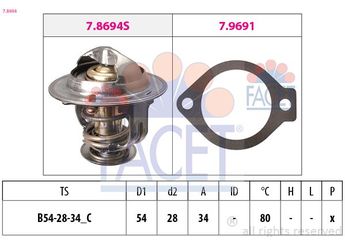Termostat  PSA ORJINAL 96440407  96440407 4805178 48 05 178