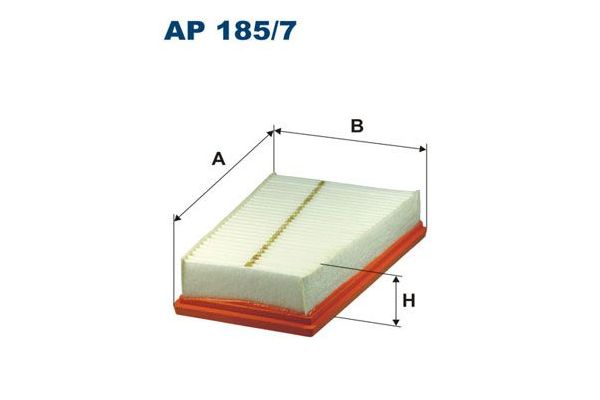 Hava Filtresi  Renault Megane III Coupe (11.2008->)  FILTRON AP 185/7