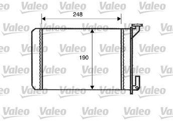 Kalorifer Radyatörü  VALEO 812045  7701034291 7701026569