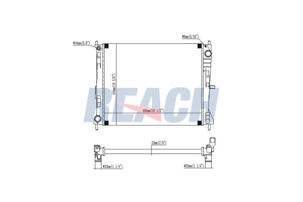 Su Radyatörü  RADISEN RR 67283