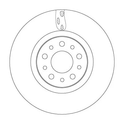 Fren Disk Ayna Ön Sağ ve Sol TRW DF6933