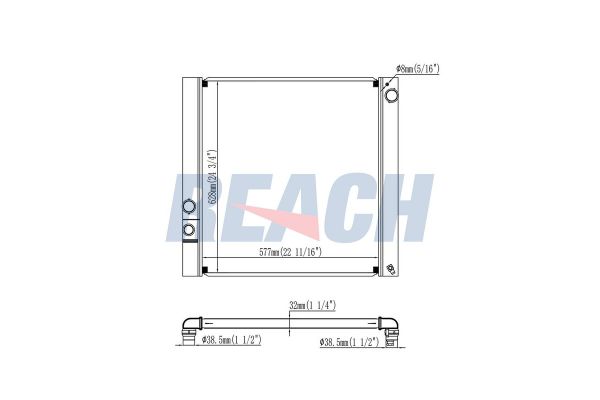 Su Radyatörü  BEHR CR 915 000P
