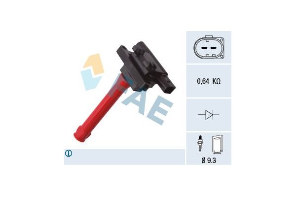 Ateşleme Bobini  MG Rover MGF (RD)(1995->2002)  FAE 80441
