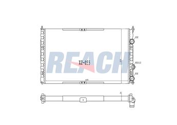 Su Radyatörü  BEHR CR 1535 000S  6K0121253AS