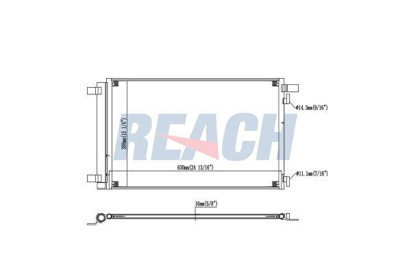 Klima Radyatörü  BOSCH 1 986 AD2 358