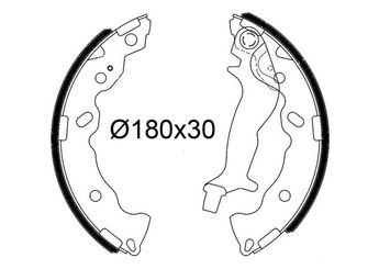 Fren Pabuçlu Balata Arka VALEO 564243  583050XA00 58305-0XA00