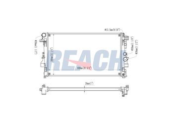 Su Radyatörü  BEHR 8MK 376 719-741  6395010401 6395011101 A6395010401 A6395011101