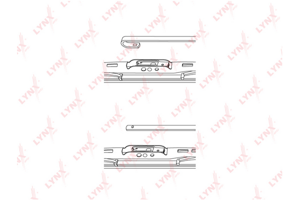 Silecek Süpürgesi Ön   Mitsubishi L200 (KA0/KB0)(2006->)  FORD ORJINAL YS4JS17528BB