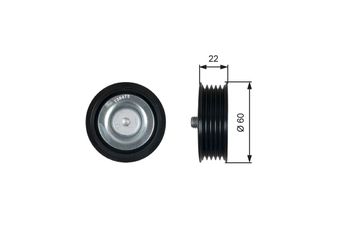 Vantilatör Kayış Gergi Rulmanı  GATES T36473  252872A000 252872A100 252872A600 252872A800