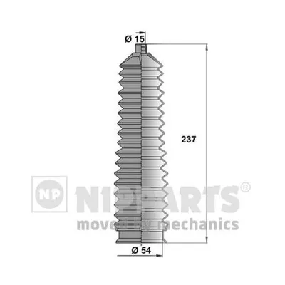 Direksiyon Körüğü Sağ veya Sol Kia Pregio II (TB)(2004->)  GROS 24209
