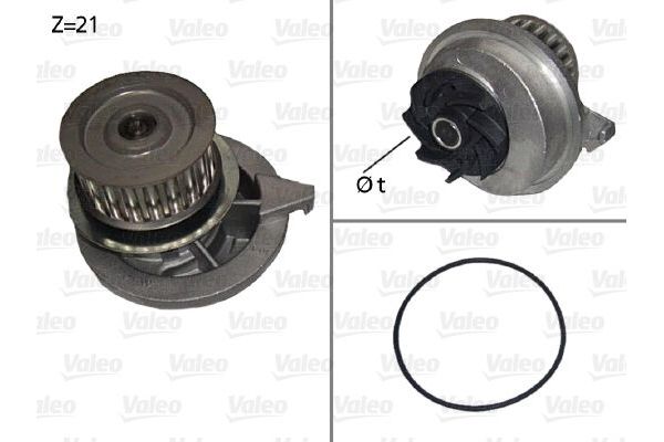Devirdaim Su Pompası  Opel Vectra A (1988->)  VALEO 506080