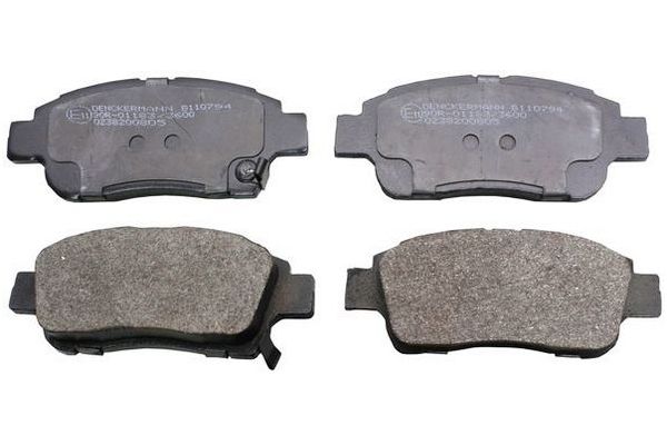 Fren Disk Balata Ön Toyota Yaris Verso (NCP2/NLP2)(1999->)  OPTIMAL BP-12167