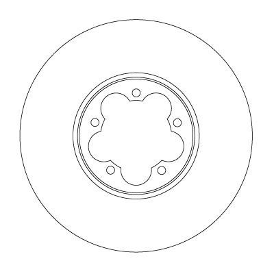 Fren Disk Ayna Ön Sağ ve Sol Ford Transit / E-Transit (TTS) P.Van (2019->)  OTOZONE BD3031