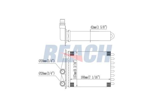 Kalorifer Radyatörü  MGA 81265